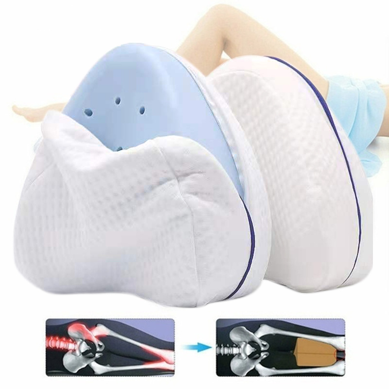 Sleeping Memory Cotton Leg Pillow Back Hip Joint Knee Pain Relief Cushion