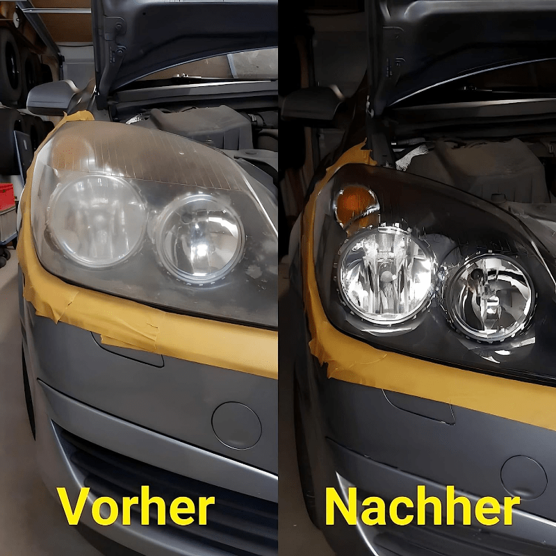 Headlight Repair Refurbishment Kit To Remove Yellow Tool Set Car Motorcycle  Electric Vehicle Headlight Polishing Accessories