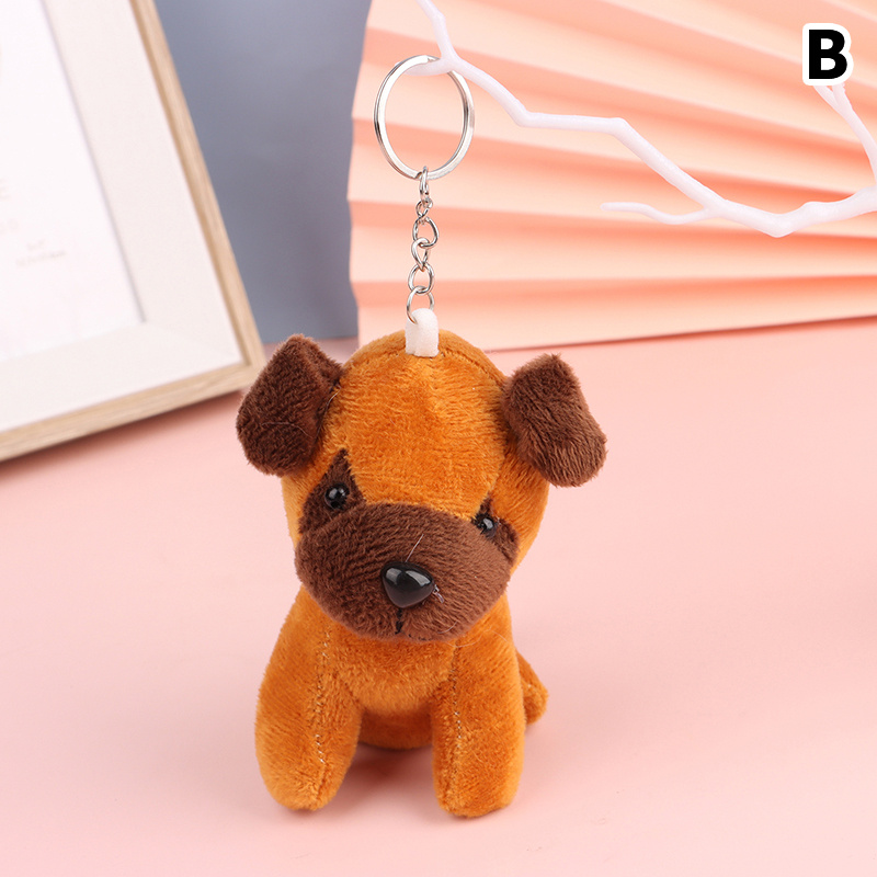 Plush clearance dog keychain