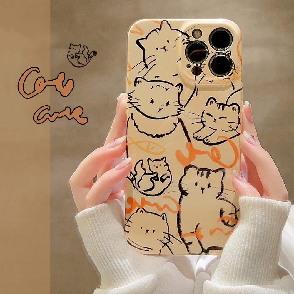 

Graphic Printed Phone Case For 14 13 12 11 X Xr Xs 8 7 Mini Plus Pro Max Se, Gift For Easter Day, Christmas Halloween Deco/gift For Girlfriend, Boyfriend, Friend Or Yourself