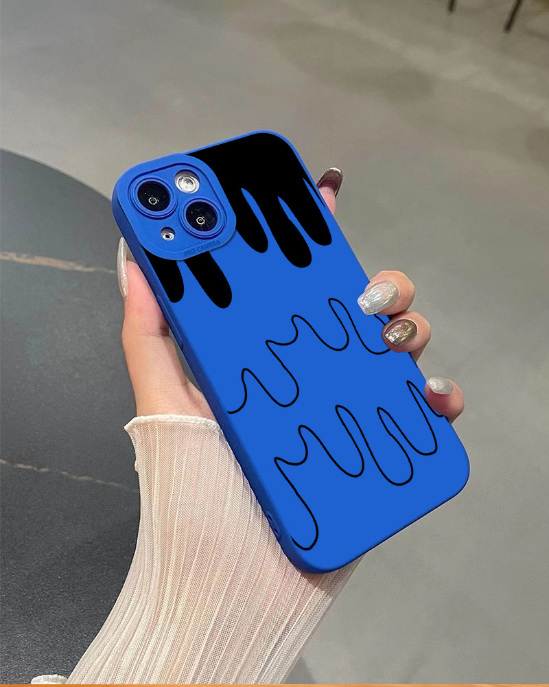 surphy phone case SURPHY Designed for iPhone 15 Plus Case with Screen Protector and Lanyard,  Phone Strap and Liquid Silicone Phone Case (Camera Protective + Soft