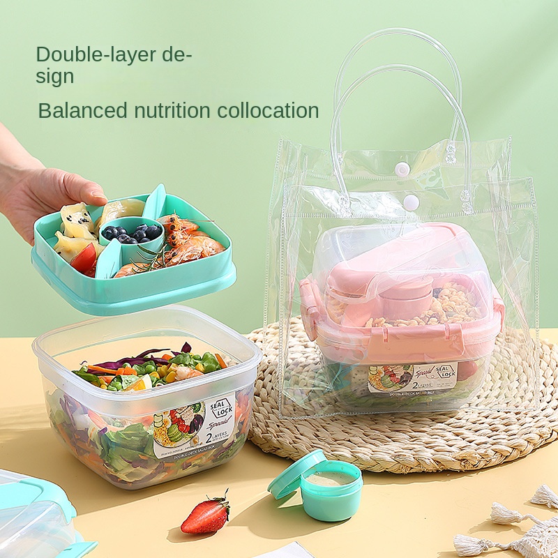 Food Storage Containers Lunch Box Fruit Box Portable Lunch Box