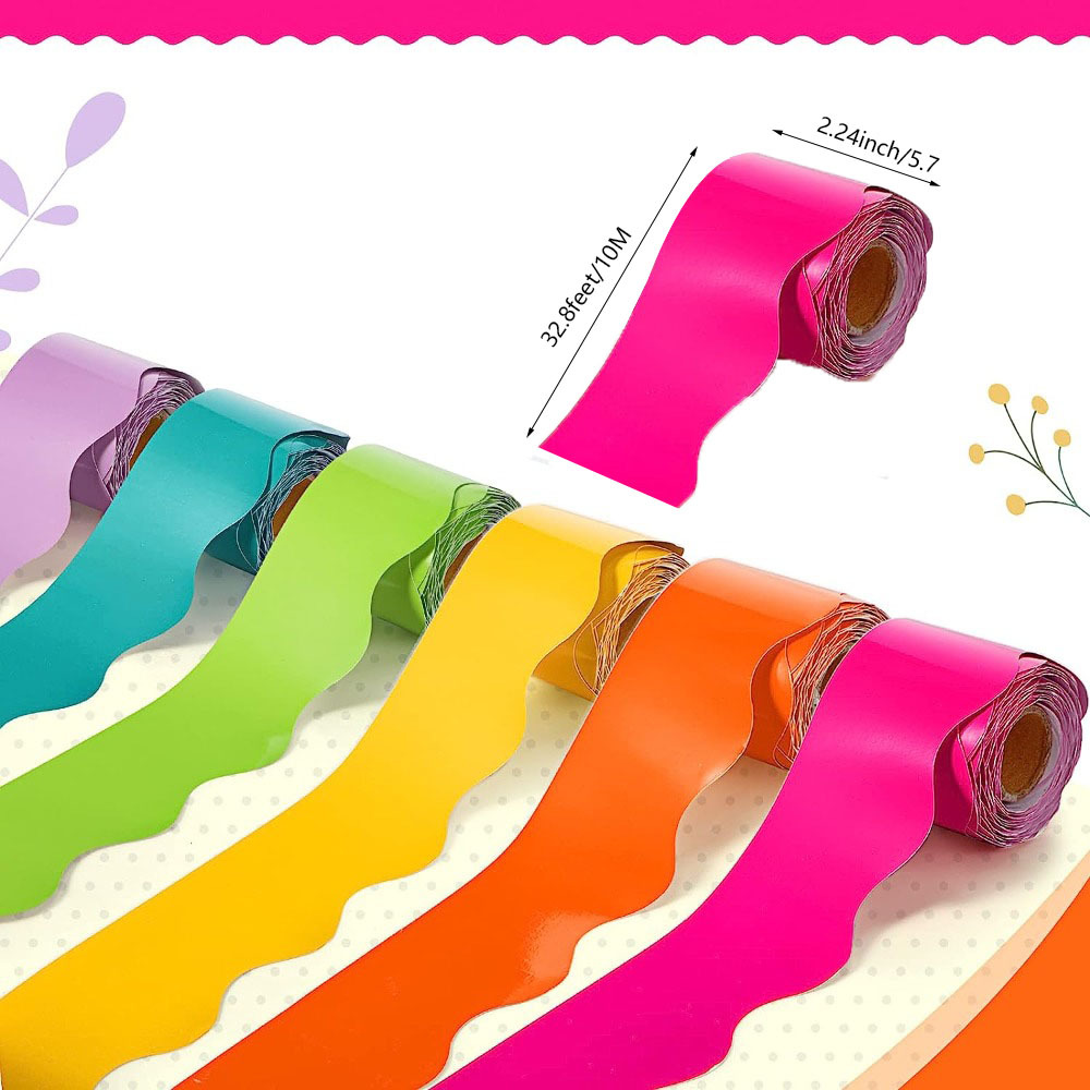 Colorful Classroom Border Bulletin Board Fan shaped Bulletin Temu