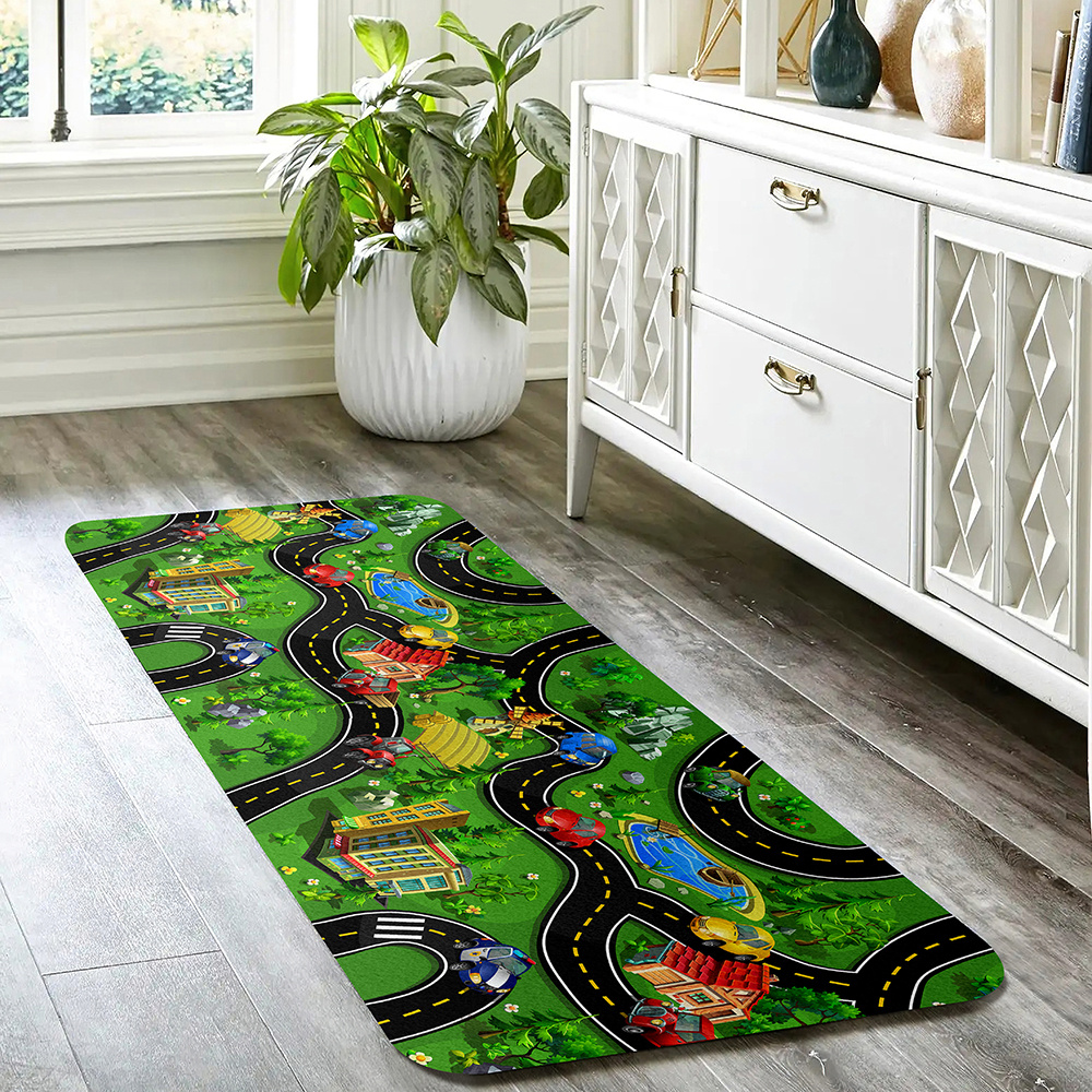 1pc City Life Road Carpet Playmat Rugs Großer City Life - Temu Austria