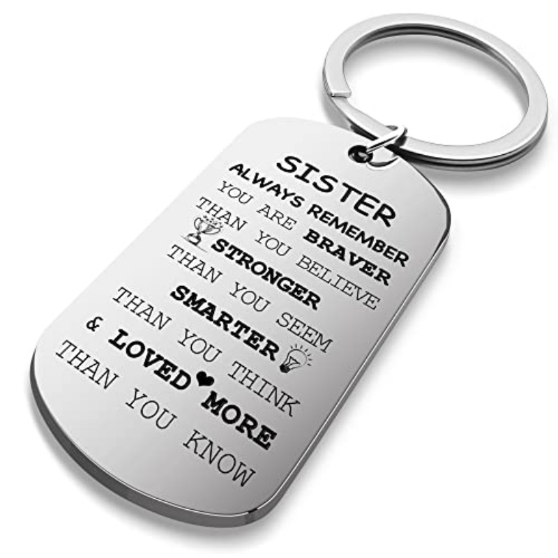 to My Son Inspirational Reminder Keychain Alloy Key Chain Ring Birthday Graduation Gift Son Teen Boys from Mom,Temu