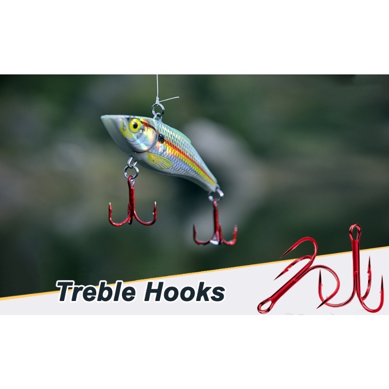2# 4# 6# 8# 10#fishing Treble Hooks Super Sharp Solid Triple - Temu  Philippines