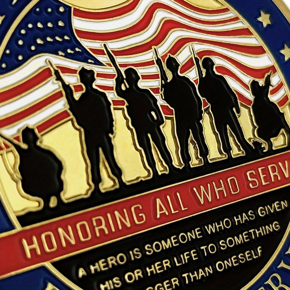 Show Gratitude A Unique Loaded Military Thank Challenge Coin - Temu