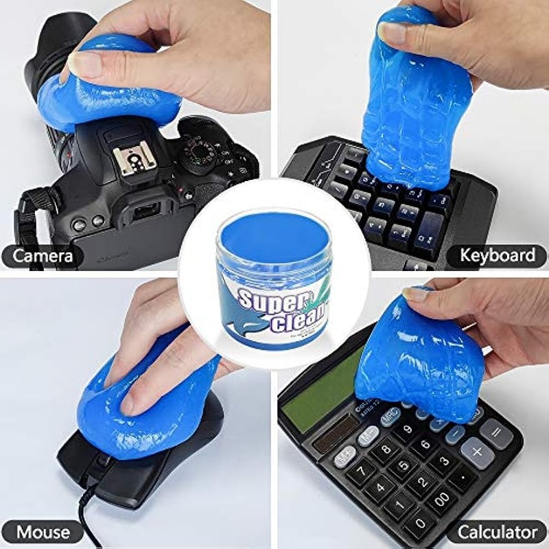 Keyboard Cleaner Dust Cleaning Gel With 5 Keyboard Cleaning - Temu
