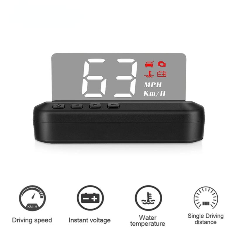 Wireless Charger Hud Head Up Display Mobile Phone Holder Gps Navigation Car  Speed Projector Car Phone Stand Hud Car Phone Navigation Bracket Support N
