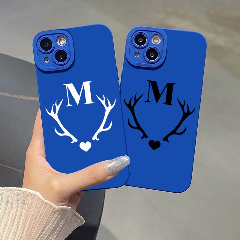 Luxury Leather Deer Hunter Cover For iPhone 14 Plus 13 12 Pro Max