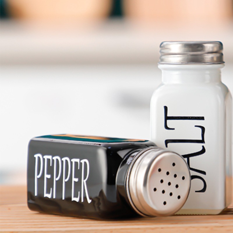 Spice Shakers Stainless Steel Seasoning Jars Glass Spreading - Temu