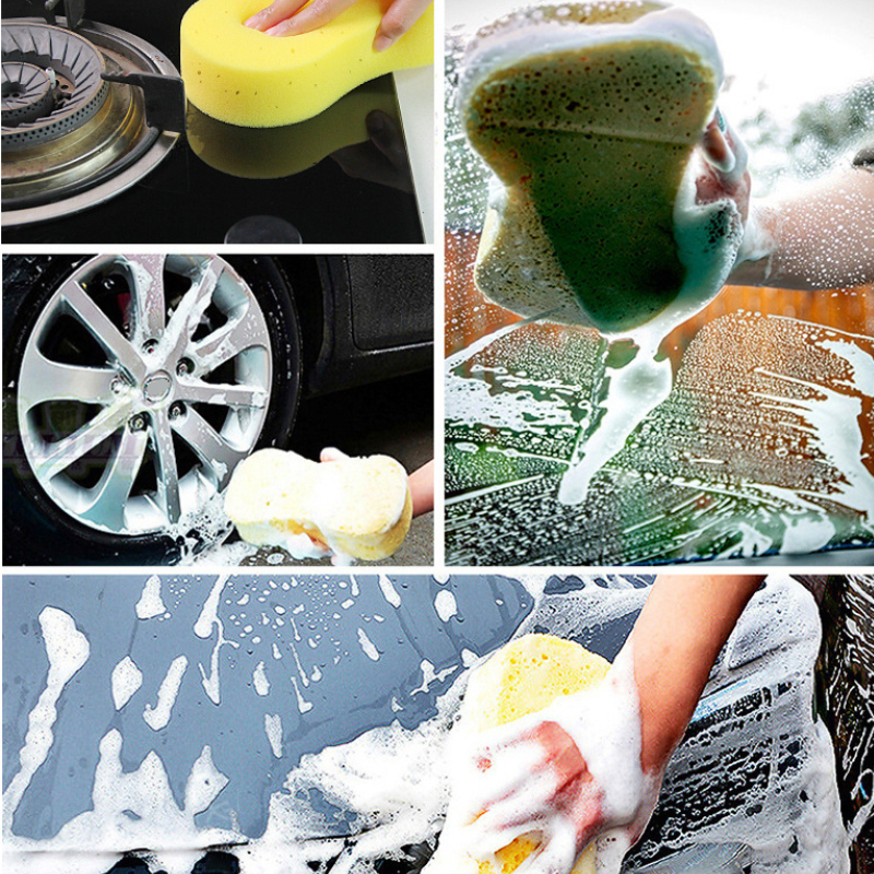 Car Glass Washing Cleaner Sponge Foam Auto Cleaning Tool
