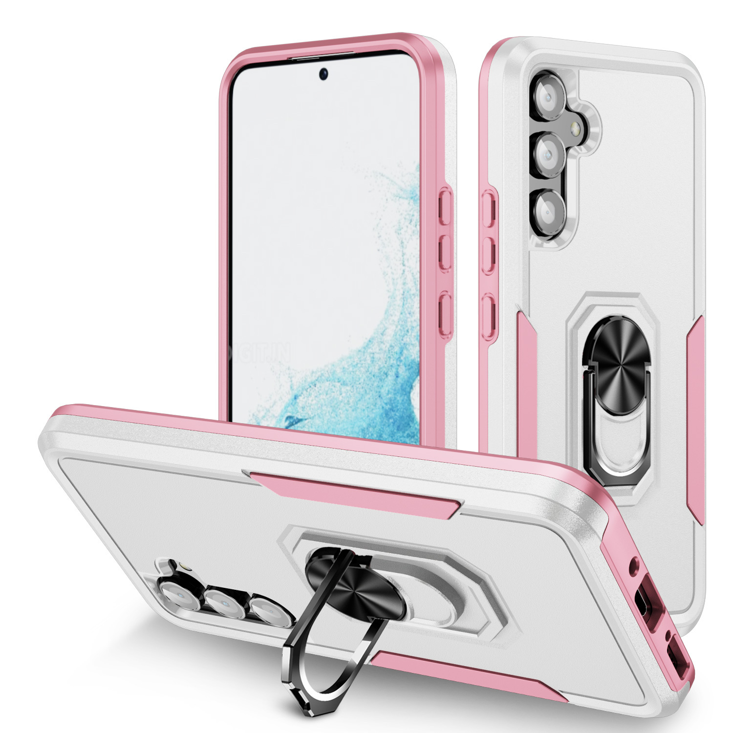 1] For Galaxy A54 Case, Galaxy A54 Case With [ Tempered Glass Screen  Protectors] & [ Hd Lens Protector], Military Shockproof Rugged A54 Phone  Case - Temu