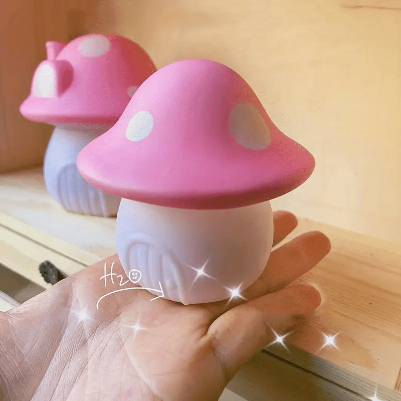 Lovely Pink Mushrooms hotsell Cute LED Night Light Room Decoration