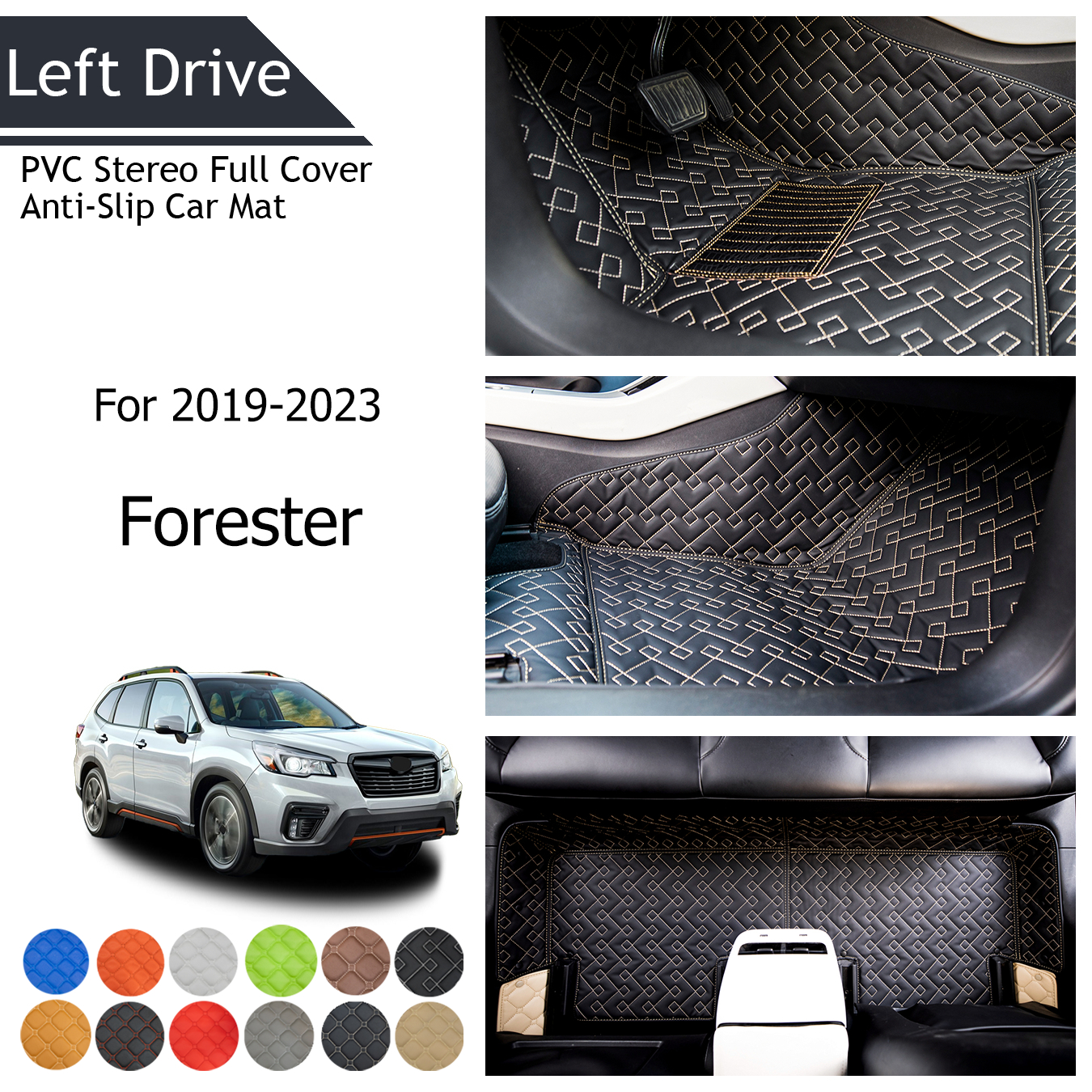 Subaru forester store floor mats 2019