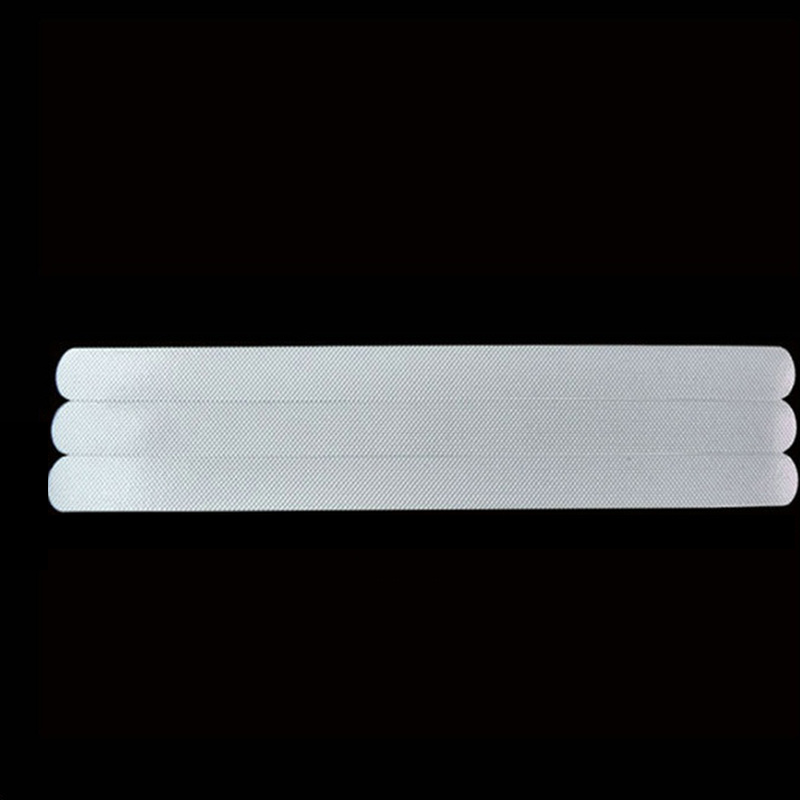 2pcs White Frosted Non-slip Strips Waterproof Wear-resistant Non-slip Tape,  Suitable For Indoor Bathroom Ground Non-slip Sheets, Indoor And Outdoor St