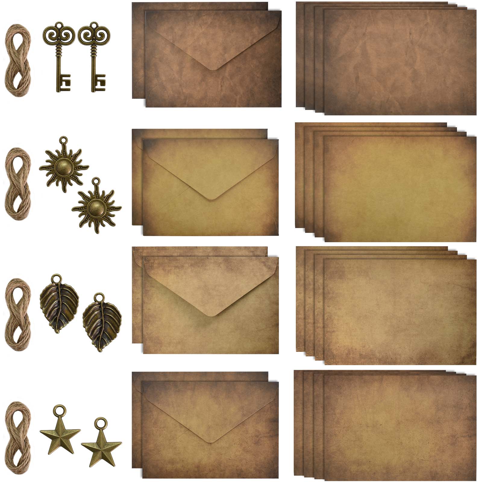 Carta Lettere Vintage Buste Carta Lettere Busta Kit Scrivere - Temu  Switzerland