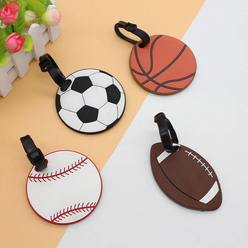 Basketball Luggage Tag