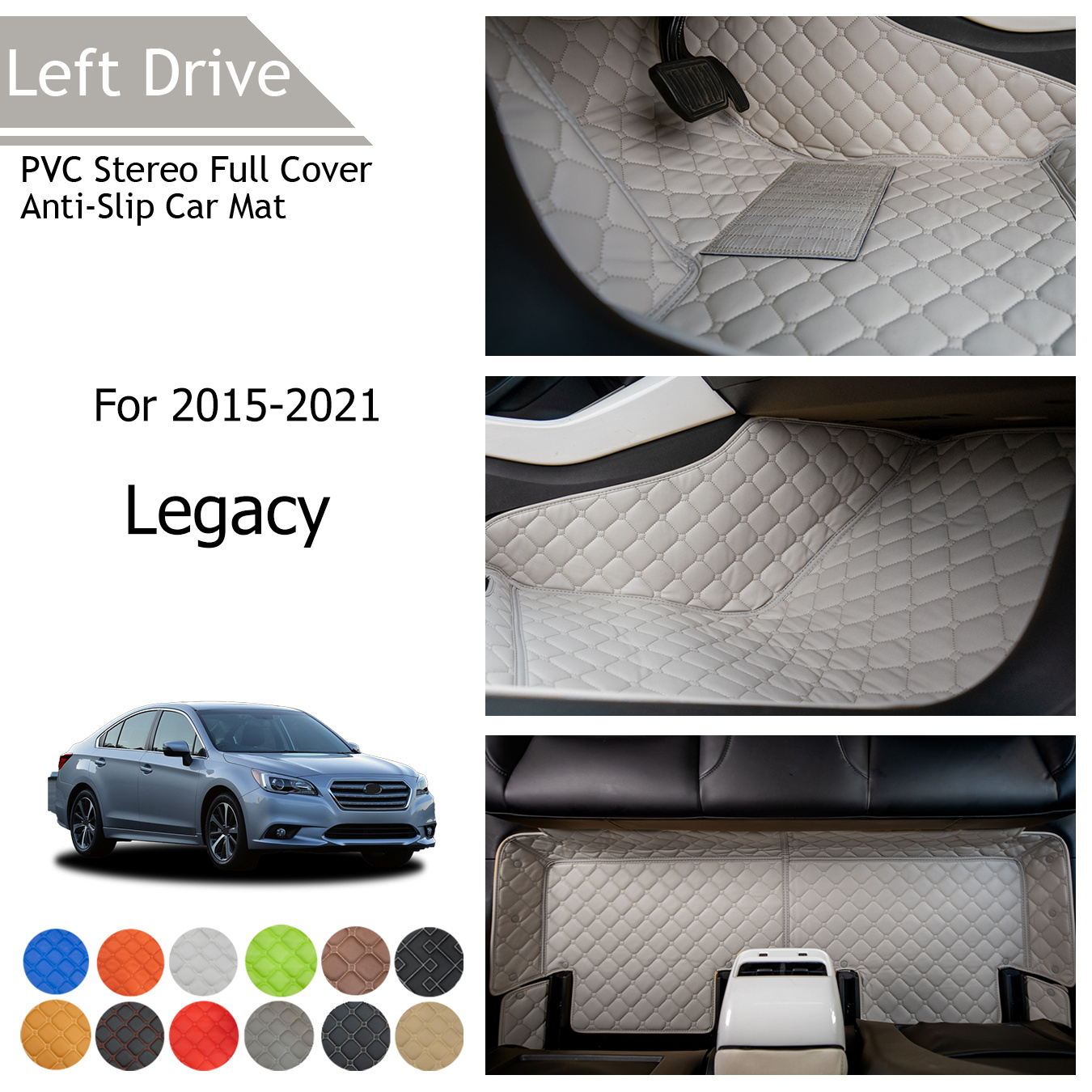 2015 subaru deals legacy floor mats