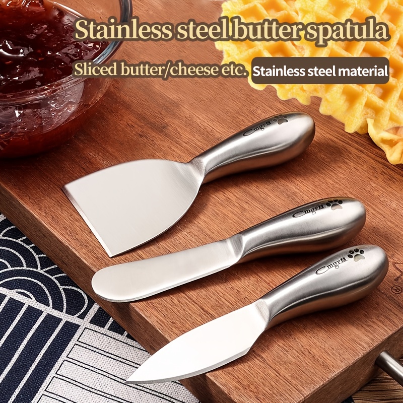 1pc Stainless Steel Cheese Slicer, Classic Hand Held Cheese Cutter For  Kitchen