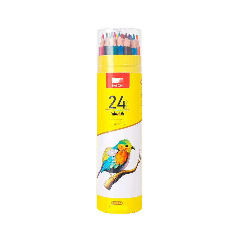 72 Colors Colored Pencil Professional Art Hand-painted Oily Set Cartridge  Painting Color Pencil Student Stationery School Gift