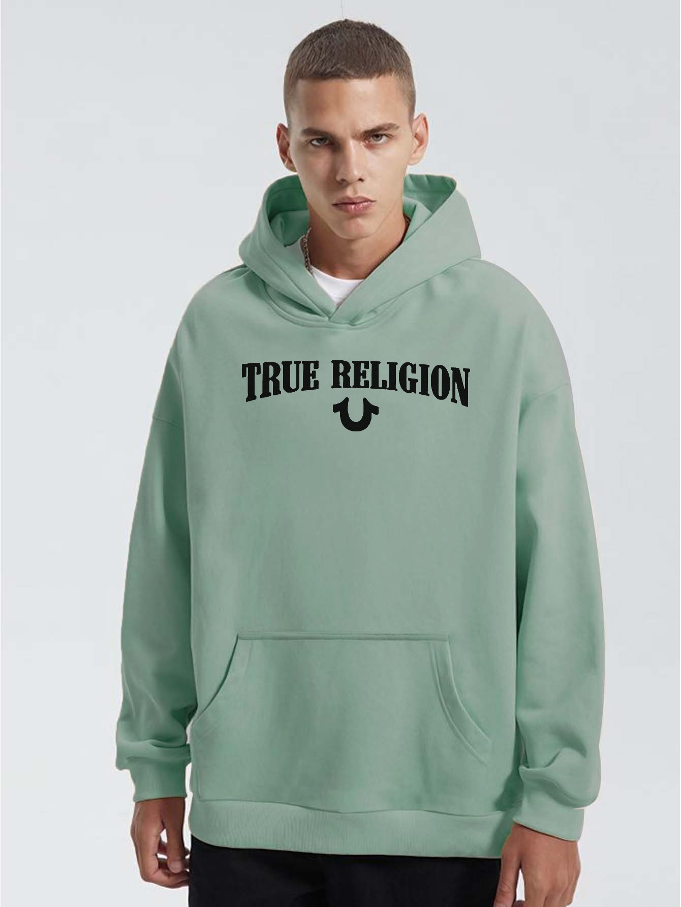 Mens true religion online hoodie sale