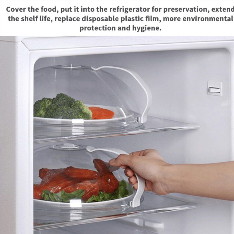 Fridge Fresh-keeping Cover For Microwave Heating Oil Cover Plastic