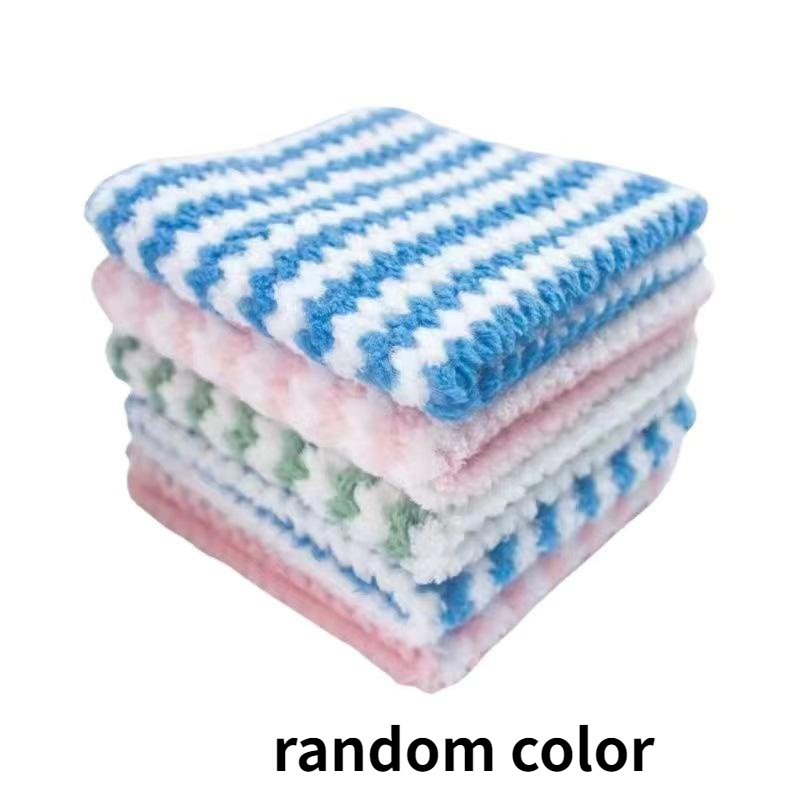 QWERBAM 994.1 in, 5 piezas/10 toallas pequeñas de microfibra gran  absorbente para baño, cocina, lavado, cara, piel, uso corporal para familia  (color