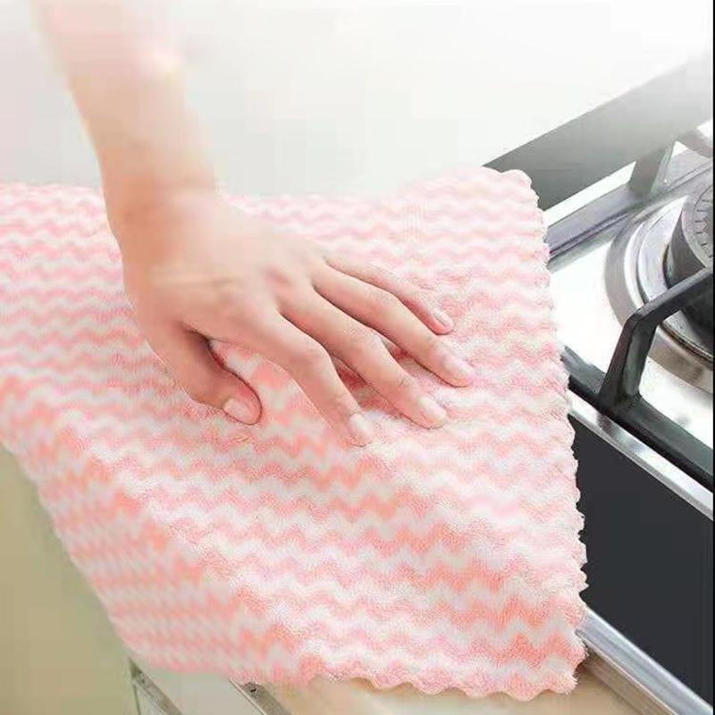 Dishcloth, Wood Fiber Square Kitchen Dish Cloth, Cute Kitchen Towels,  Thickened Dish Towels, Soft Cleaning Rag, Reusable And Absorbent Dish Cloth  Towels For Kitchen Home, Kitchen Supplies - Temu