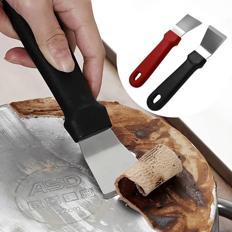 Multifunctional Stainless Steel Kitchen Cleaning Spatula Scraper