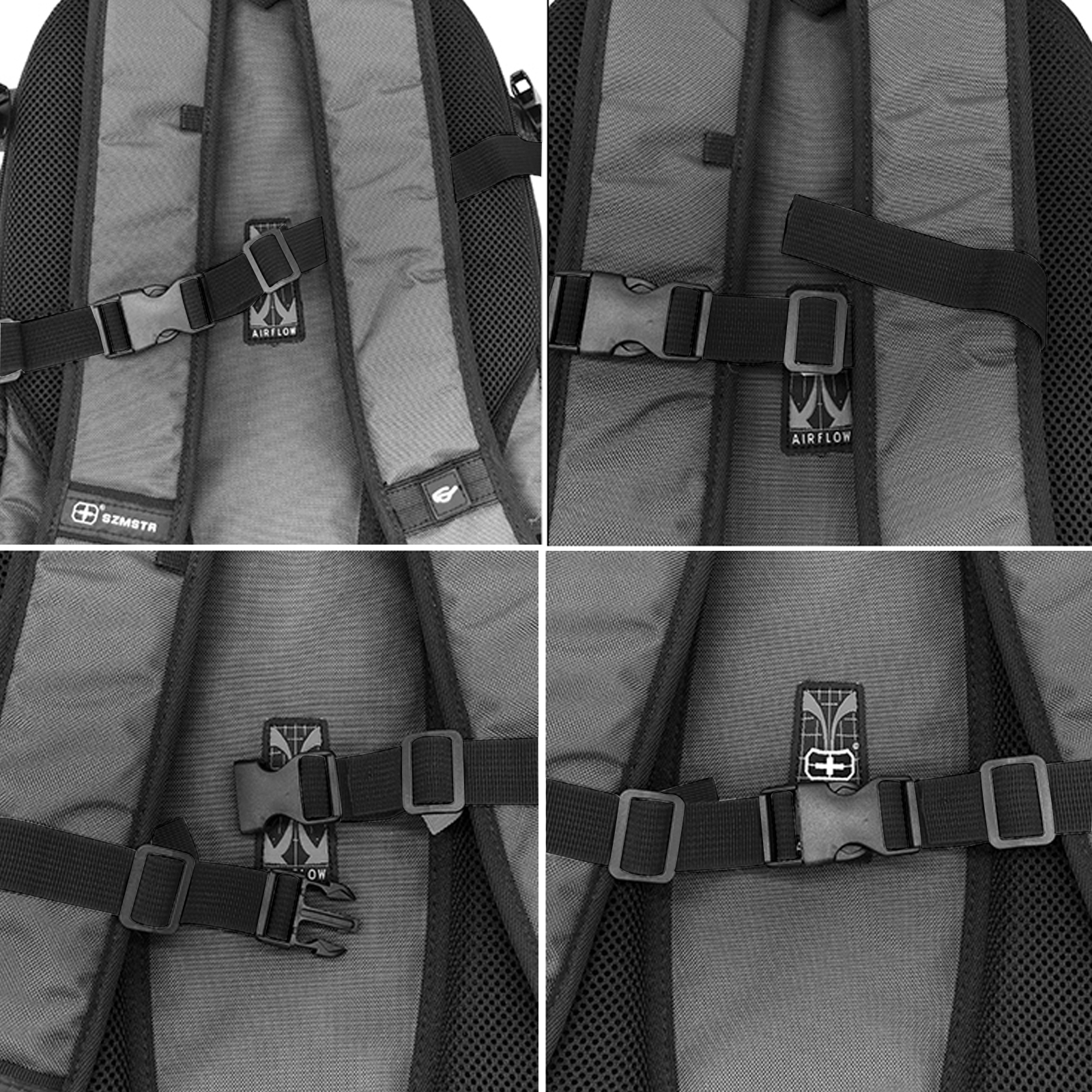 Backpack Chest Straps Zipper Pulls Adjustable Support Chest - Temu Canada