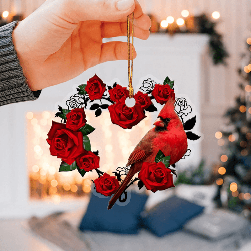 1pc Black Cool Girl Car Accessories Rearview Mirror Decor Hanging Bag &  Keychain Pendant Christmas Tree Pendant Birthday Gift 2d Acrylic Flat  Decoration Pendant Garden Decoration