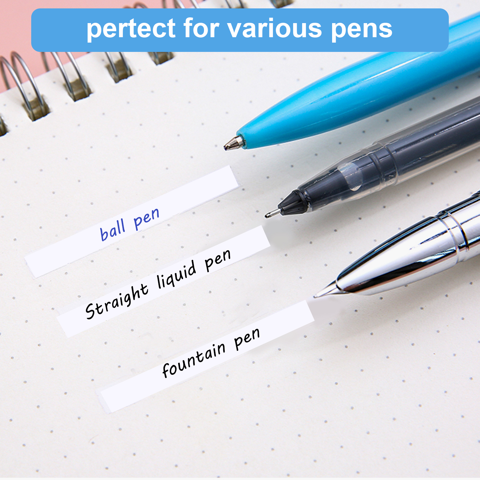 Correction Tape Pen, Correction Whiteout Pen, Glue Roller White