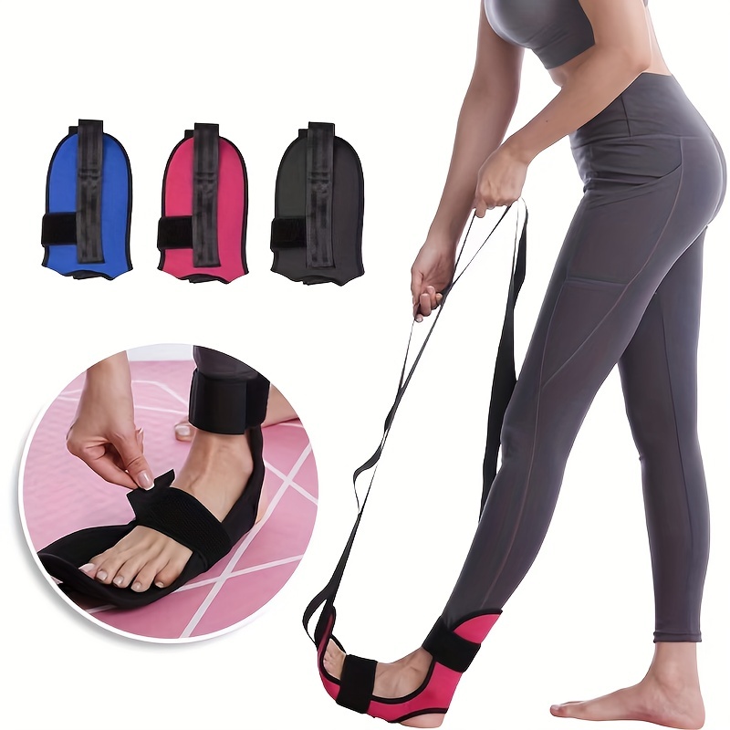 Leg Stretcher With Control Master For Ankle Ligament Stretching, Yoga Foot  Stretch Band, Plantar Fasciitis Stretching Strap
