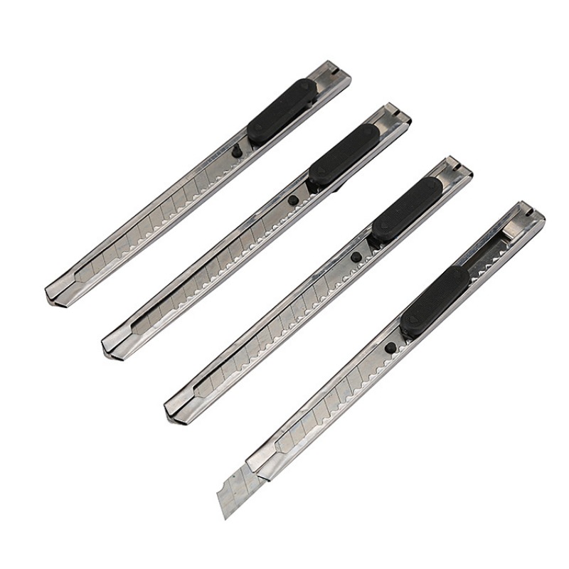 Stainless Steel Portable Metal Box Cutter - Office Supplies