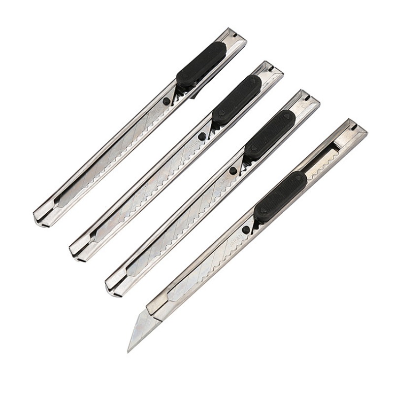 Stainless Steel Portable Metal Box Cutter - Office Supplies