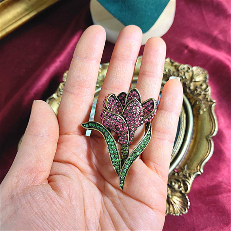 Peacock Brooch Jewelry Accessories Women Crystal Rhinestone Corsage  Brooches