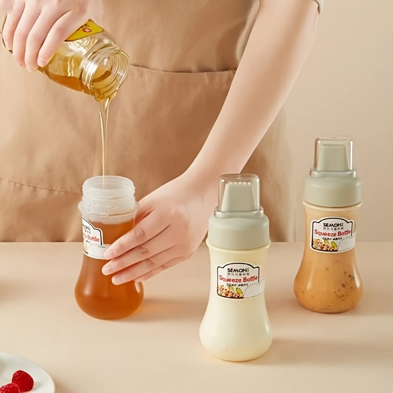 Squeeze Bottles Sauce Bottles Condiment Squeeze Bottles - Temu