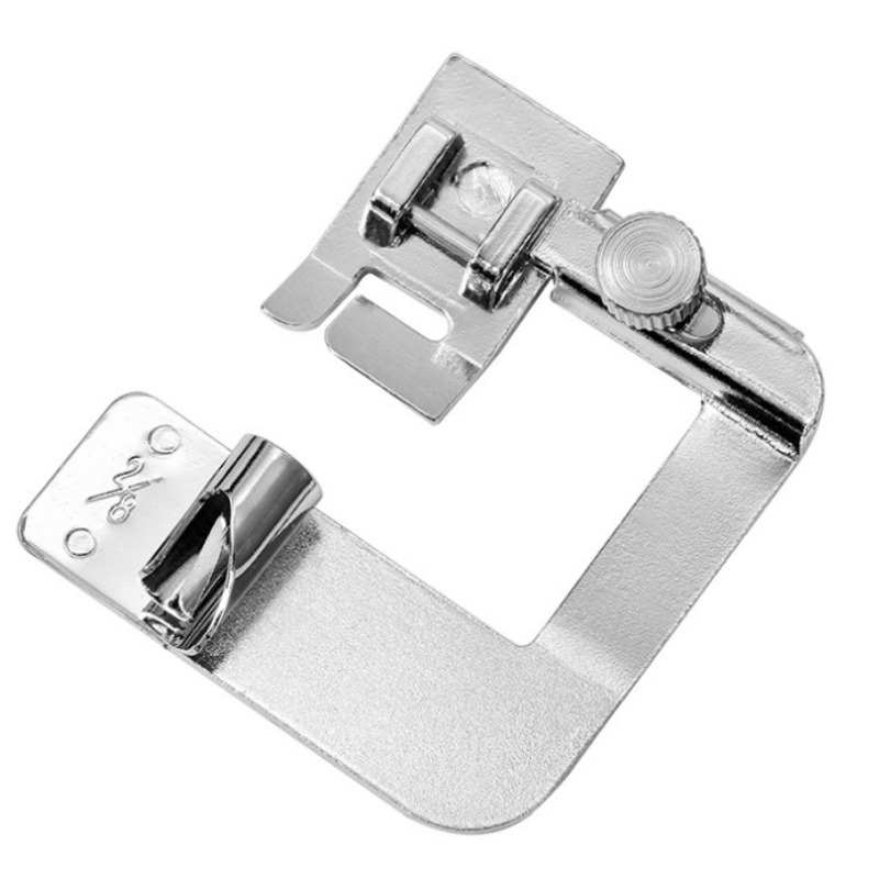 1pc Adjustable Bias Tape Binding Foot Snap On Presser Foot For Brother  Sewing Machine Accessories