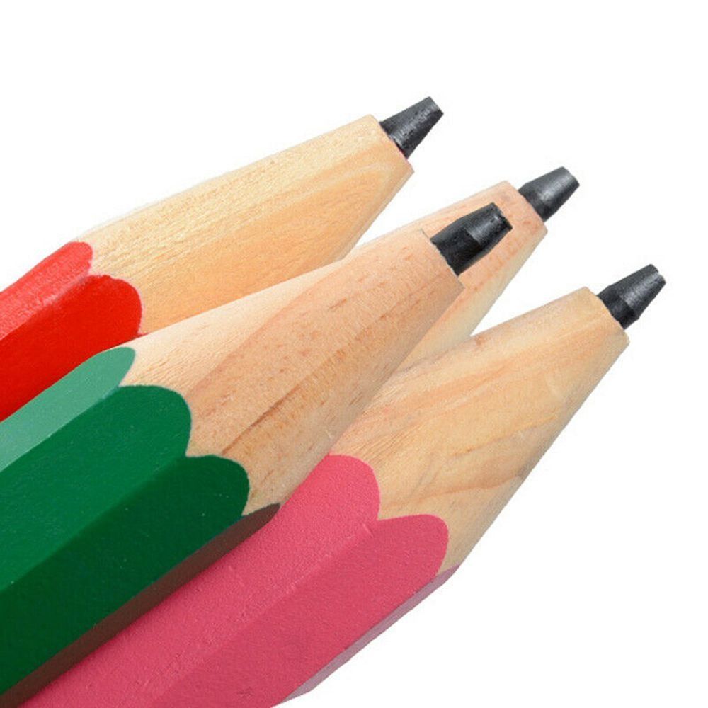 1pcs Giant Wooden Pencil With Eraser Large Stationery Novelty