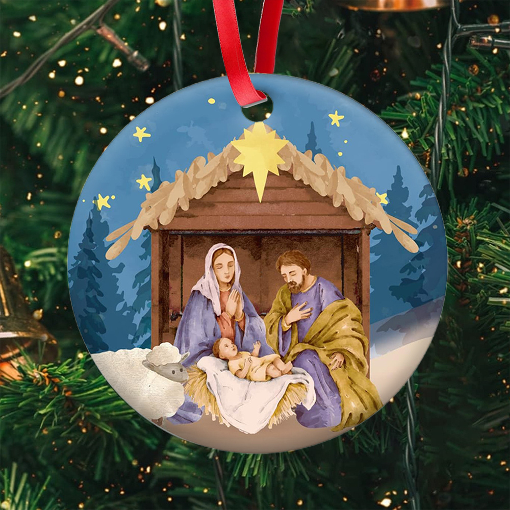 Christmas baby jesus store decoration