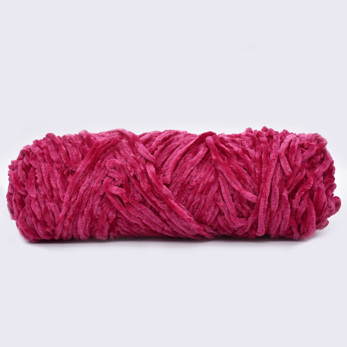 1 hilo de felpilla suave, hilo de terciopelo para tejer, hilo para tejer,  hilo para ganchillo, para suéter, sombrero, mantas, manualidades (rojo rosa)