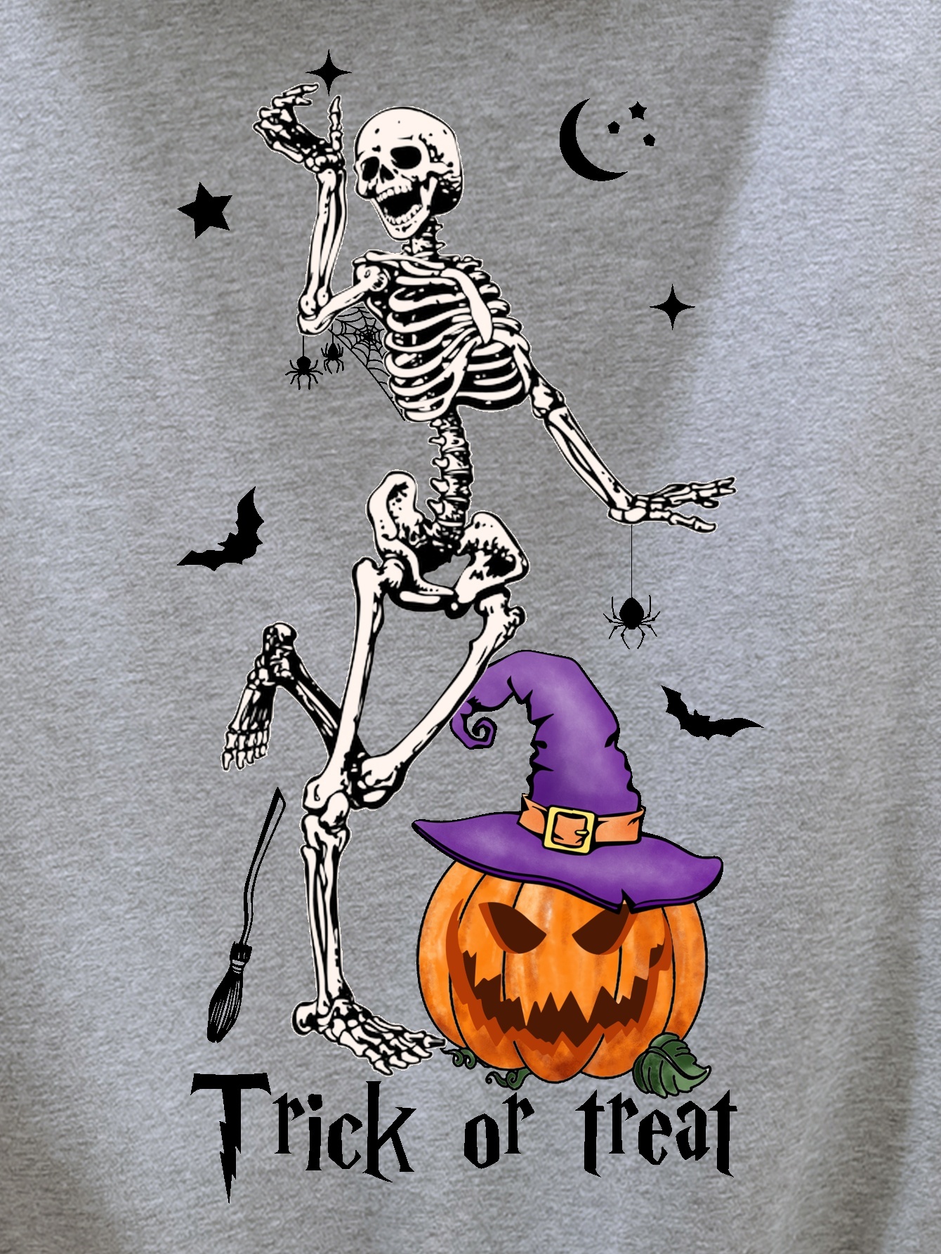 Sudadera con Capucha de Esqueleto de Halloween para Hombre Estampado  &*;* *&*;, Jersey de Peluche para Otoño/Invierno, Sudadera