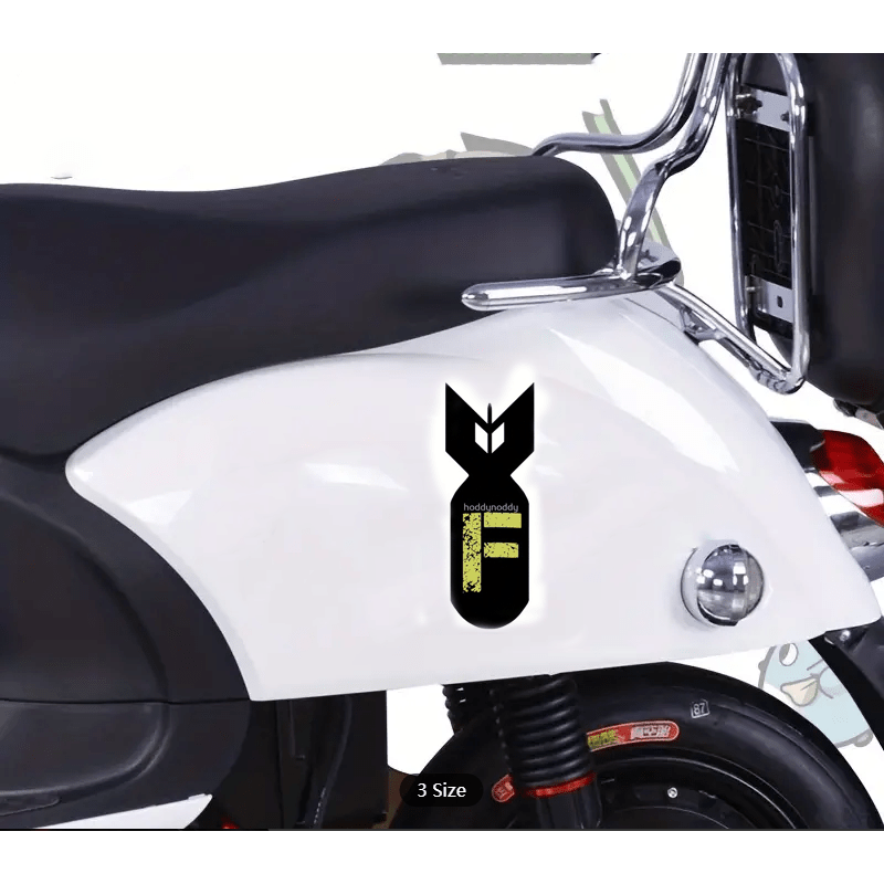 Creative Car Sticker Diy Motorcycle Laptop Decal Skateboard Bike Bumper  Window Sticker Waterproof Sunscreen - Temu