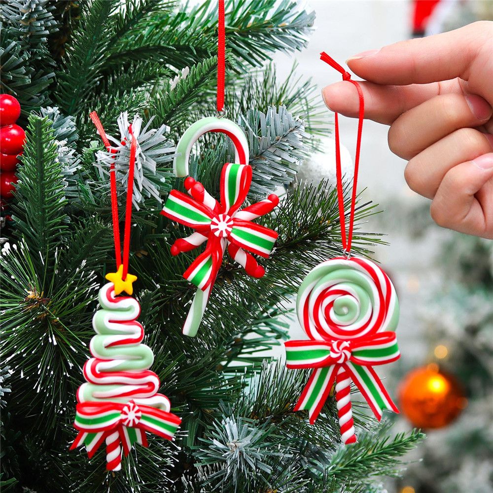 QAZIUY Christmas Ornaments 2023 Hanging Ornaments for Xmas LED Ribbon Bows  Christmas Tree Ornaments Tree Topper Xmas Bowknot Decoration Holiday Tree –  Yaxa Colombia