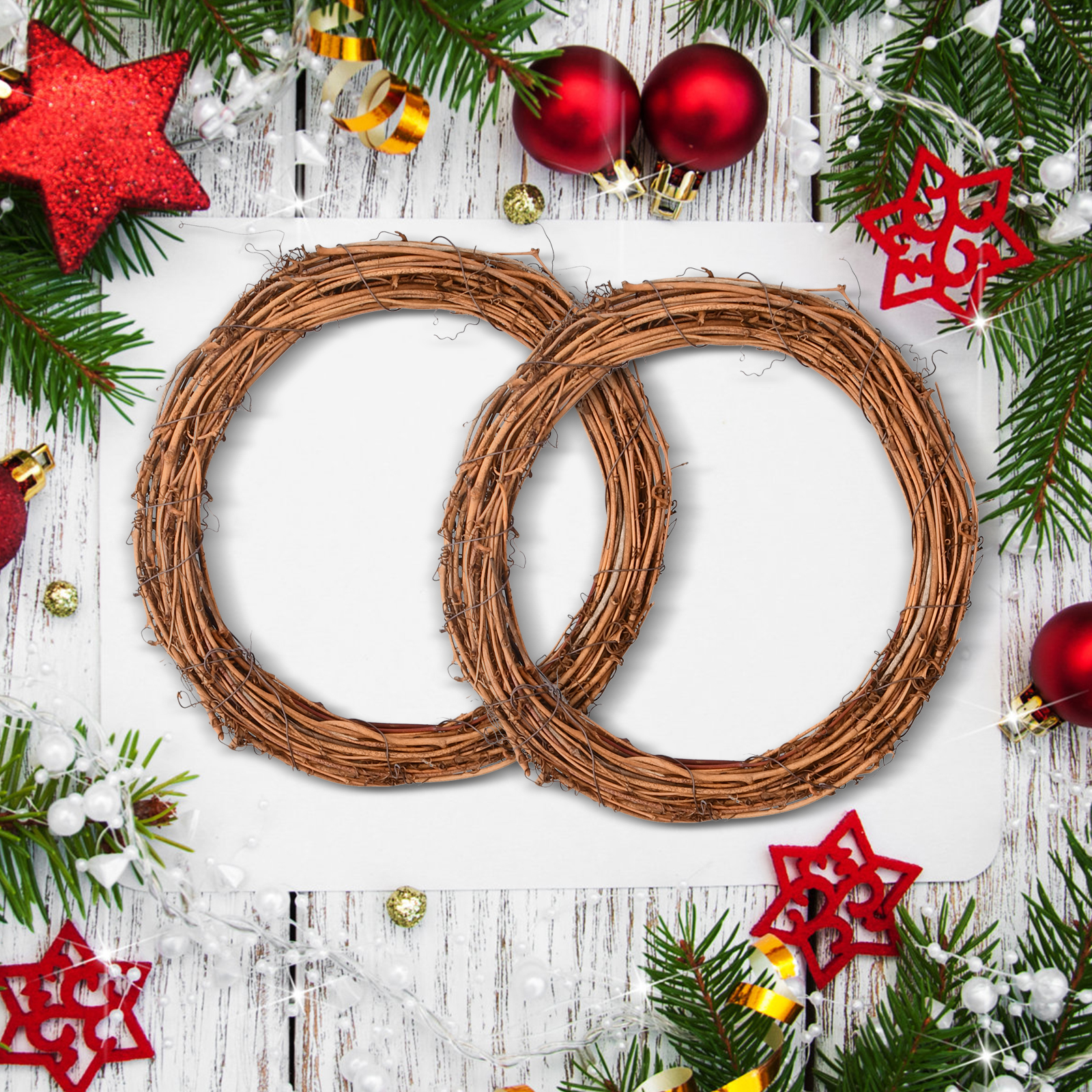 2pcshalloween wire wreath frame wreath making supplies christmas tree wreath