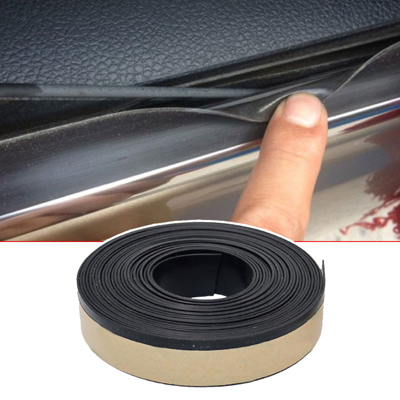 5m/196.85in Car Window Waterproof Protector Seal Strip Weatherstrip Edge  Trim For Car Door Glass Window Rubber Sealing Strip Rubber Seal