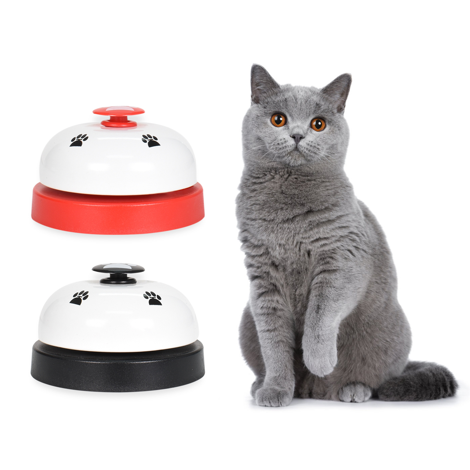 Pet Cats Dogs Training Bells, 1 Pack Metal Bell Dog Training Potty and  Communication Device Dog Interactive Toys