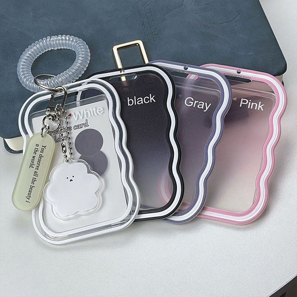Happy Face Daisy Cardholder Keychain | Keychain Cardholder | Keychain  Wallet | ID Holder | Credit Card Holder Keychain