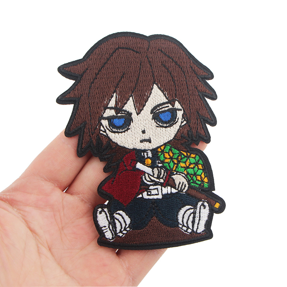 Anime Character Embroidered Patch - Etsy New Zealand